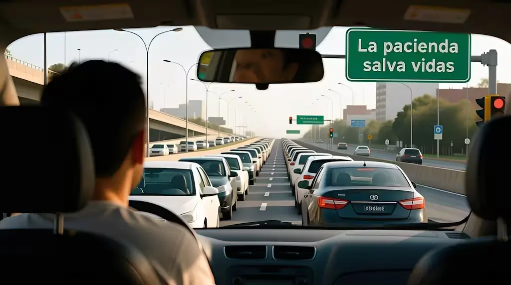 Influencia de la paciencia en la conducción de vehículos