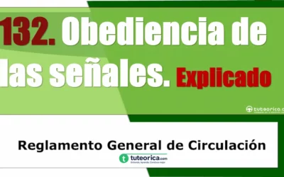 Obediencia de las señales. Artículo 132 del RGCir