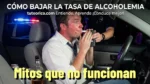 C&oacute;mo bajar la tasa de alcoholemia: mitos que no funcionan