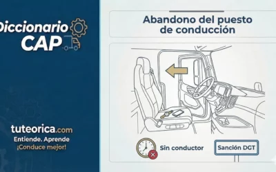 Abandono del puesto de conducción | Diccionario CAP
