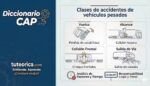 Clases de accidentes de veh&iacute;culos pesados