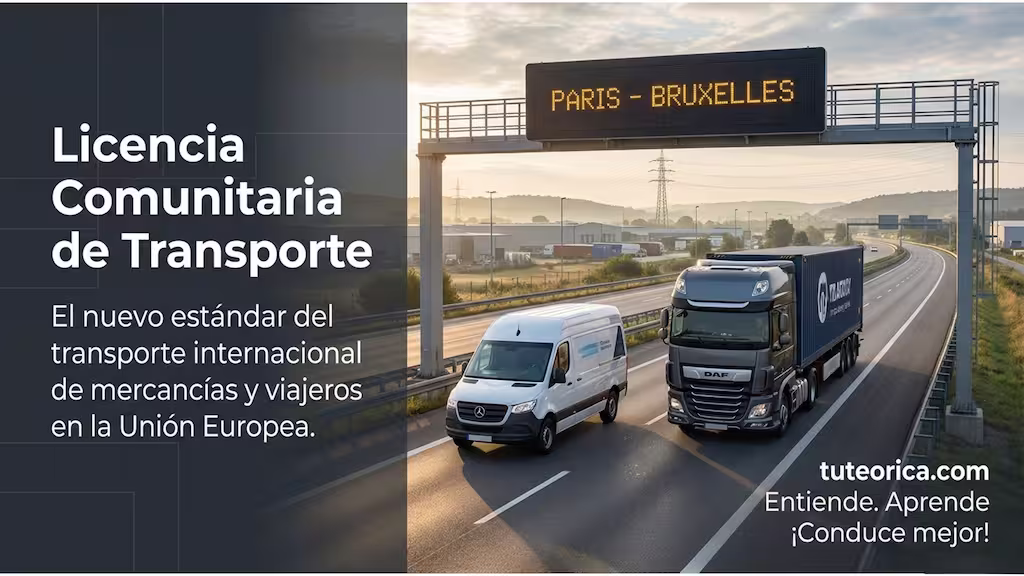 destacada licencia comunitaria transporte